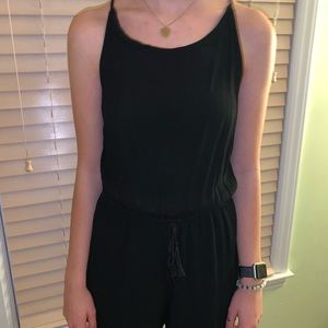 Black XS romper